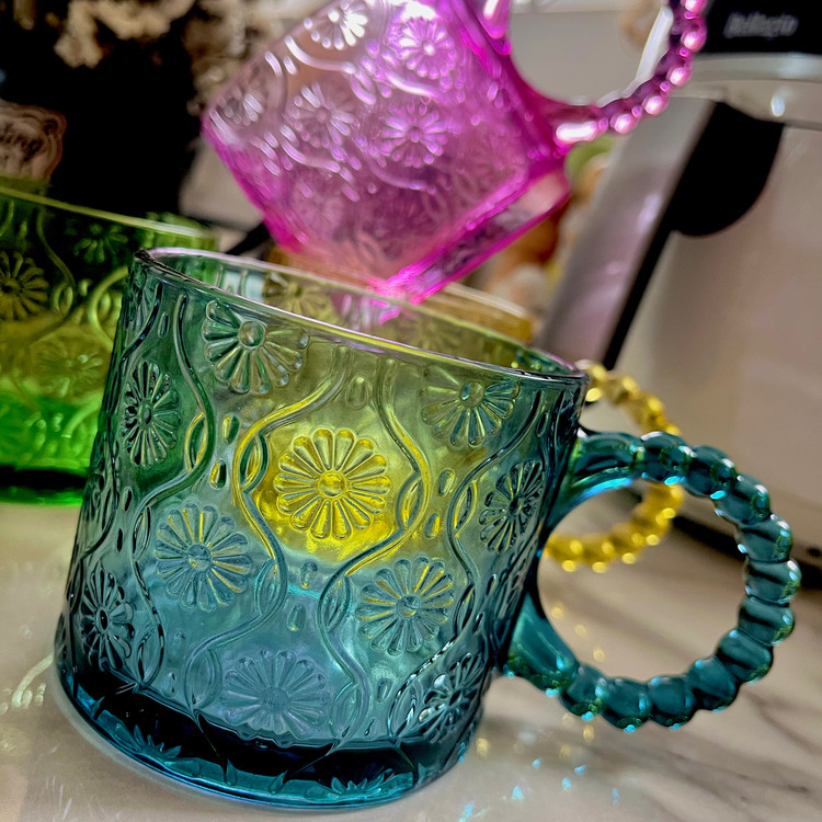 ماگ دسته مرواریدی آنتی شوک