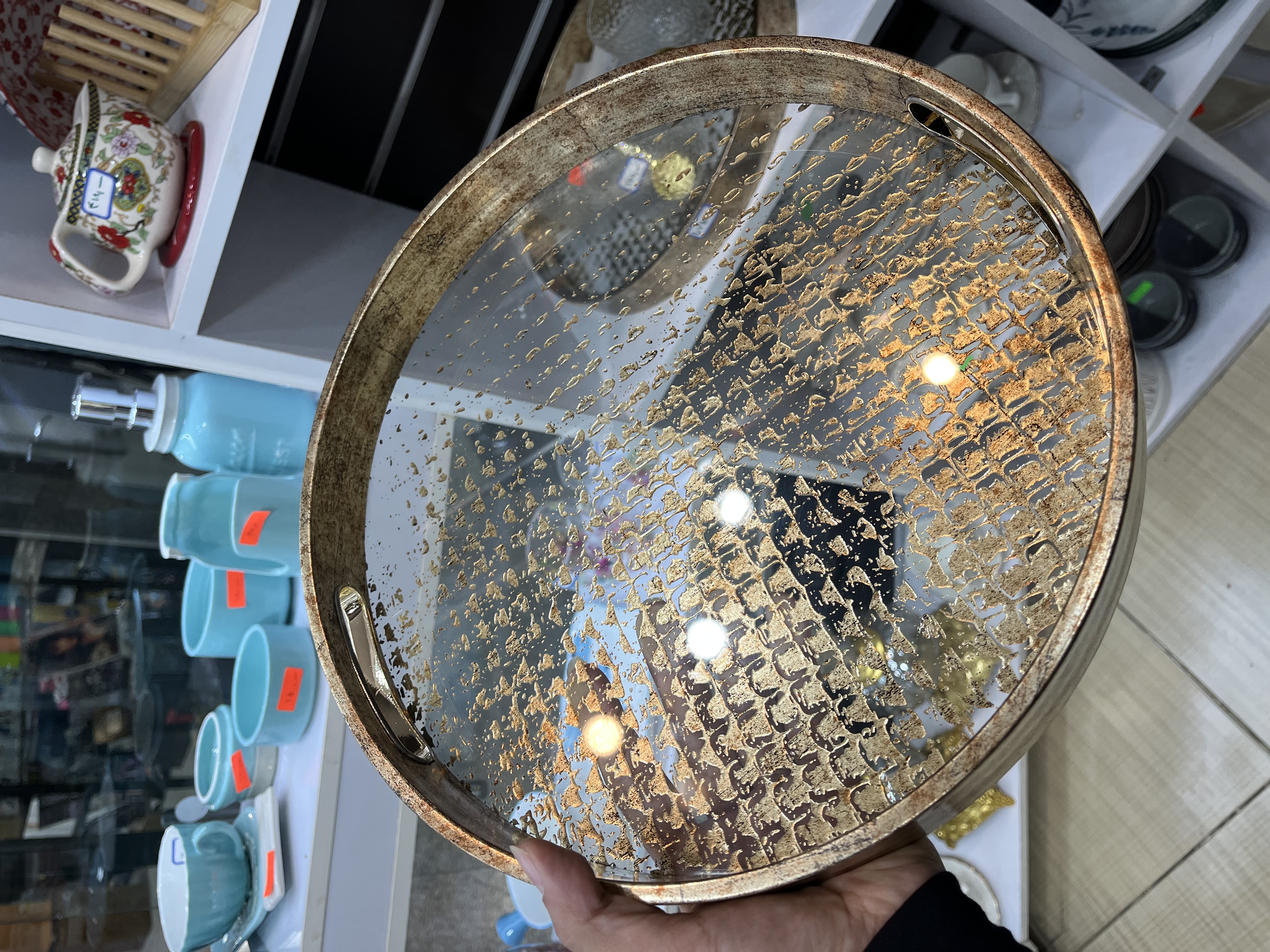 سینی سایز بزرگ اکرلیک نشکن وارداتی